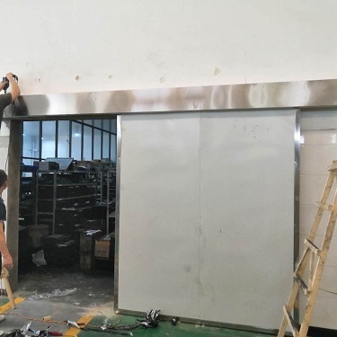 廠房不銹鋼自動門案例 廠房不銹鋼自動門案例