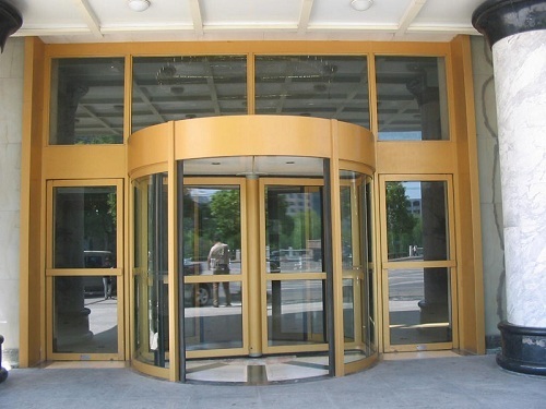 成都自動旋轉門工程